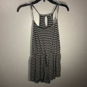 Stripped romper